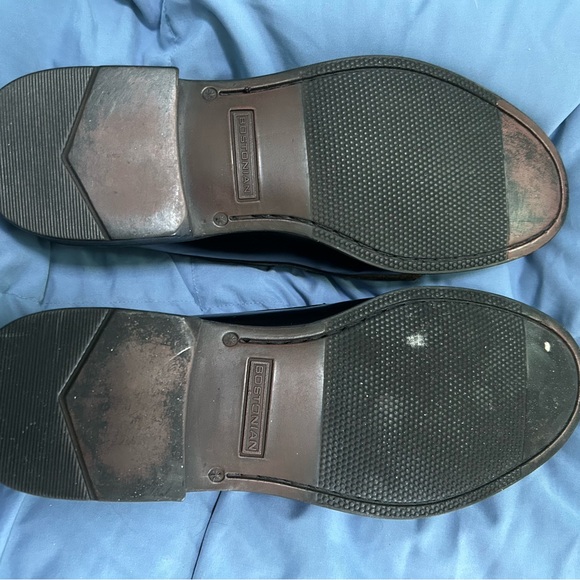 WORN ONCE Bostonian men shoes black loafers - Picture 3 of 4